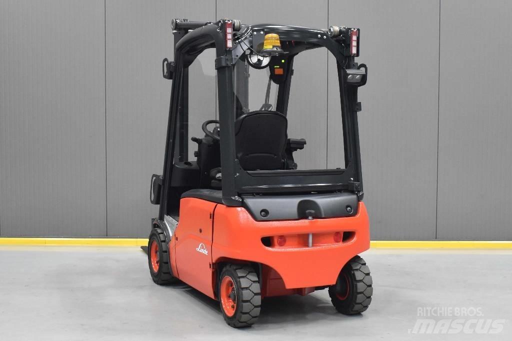 Linde E 16 P-01 Elektrikli forkliftler