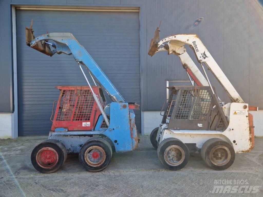 Bobcat 763 H.  2x Skid steer loderler