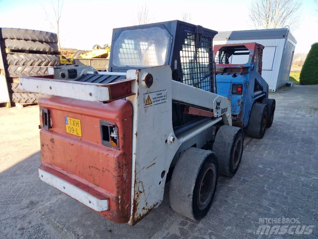 Bobcat 763 H.  2x Skid steer loderler