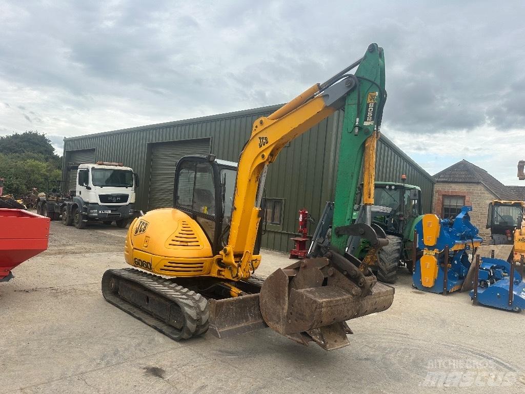 JCB 8060 Mini ekskavatörler, 7 tona dek