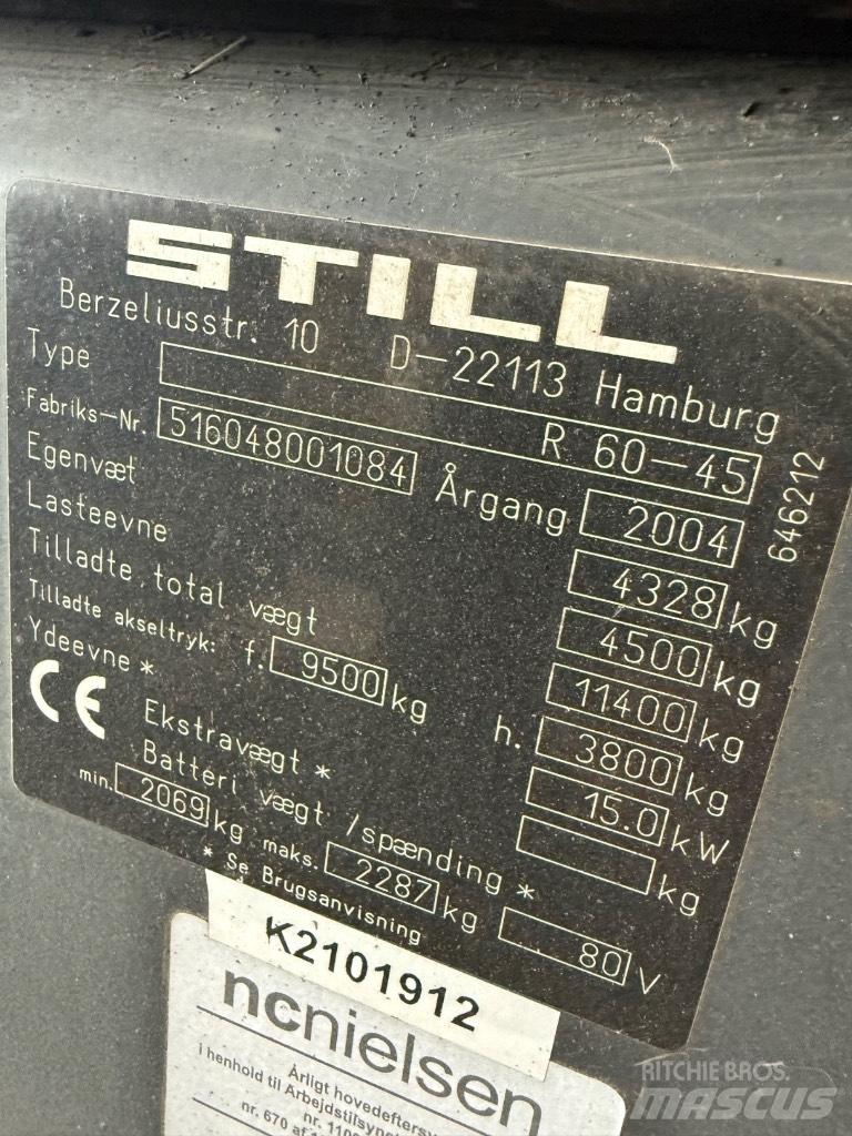 Still R 70-45 Elektrikli forkliftler