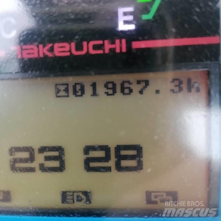 Takeuchi TB216 Mini ekskavatörler, 7 tona dek