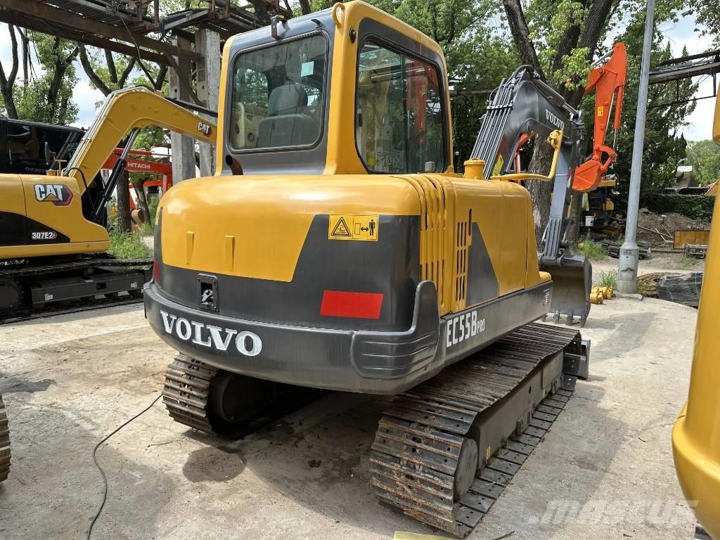 Volvo EC55B Mini ekskavatörler, 7 tona dek