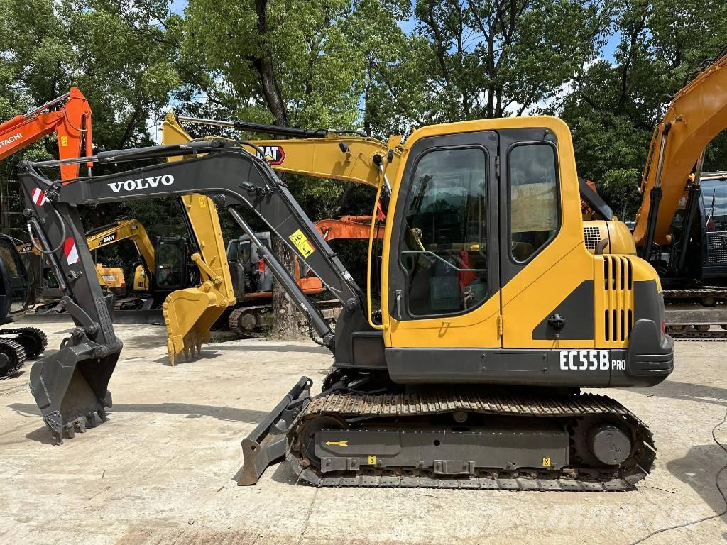 Volvo EC55B Mini ekskavatörler, 7 tona dek