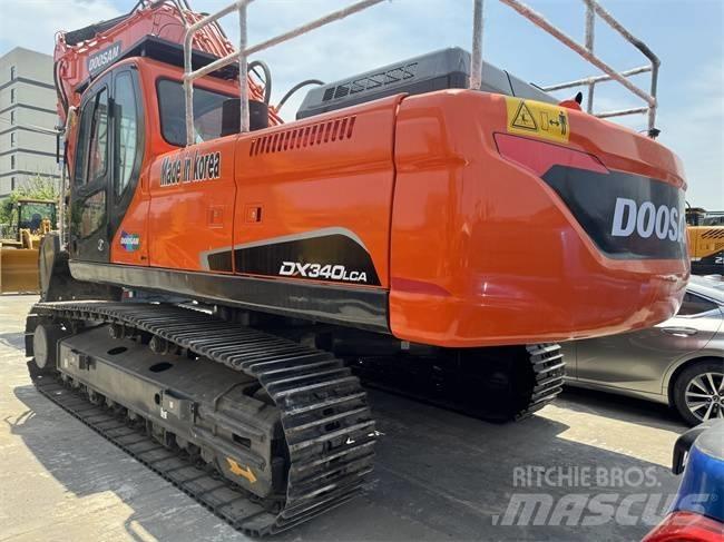 Doosan DX 340 LC Paletli ekskavatörler