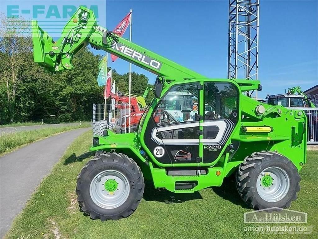 Merlo p72.10plus Tarimsal teleskopik yükleyiciler