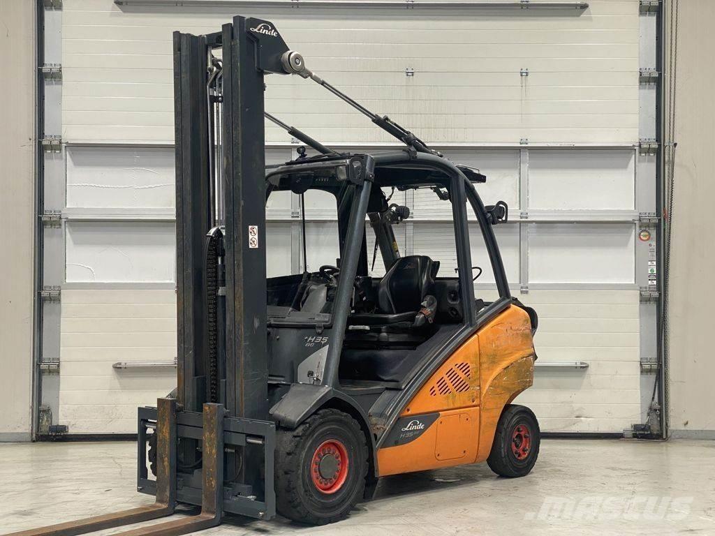 Linde H35T-02 LPG'li forkliftler