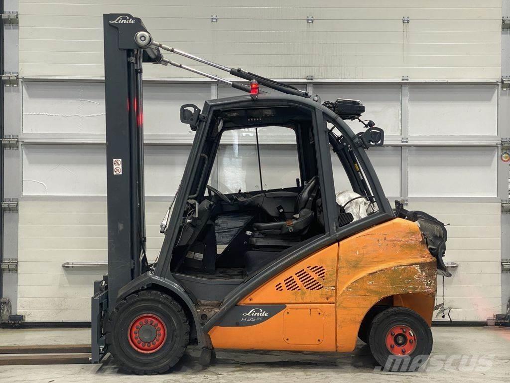 Linde H35T-02 LPG'li forkliftler
