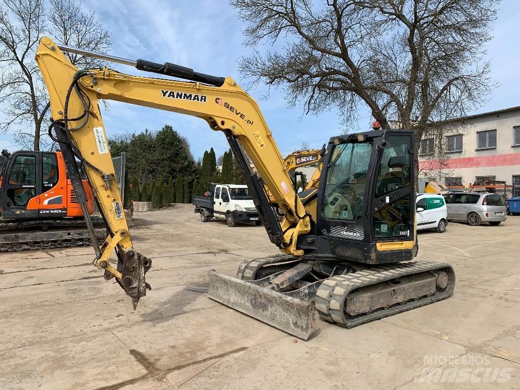 Yanmar Vio 80-1A Midi ekskavatörler 7 - 12 t