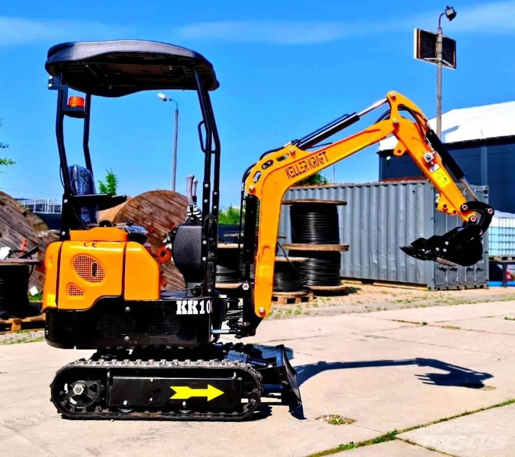  KELLER KRAFT KK10G Mini ekskavatörler, 7 tona dek