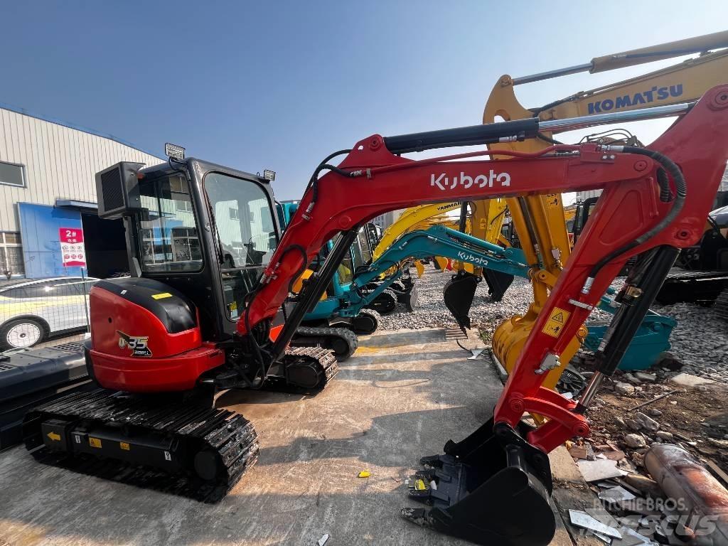 Kubota U 35 Mini ekskavatörler, 7 tona dek