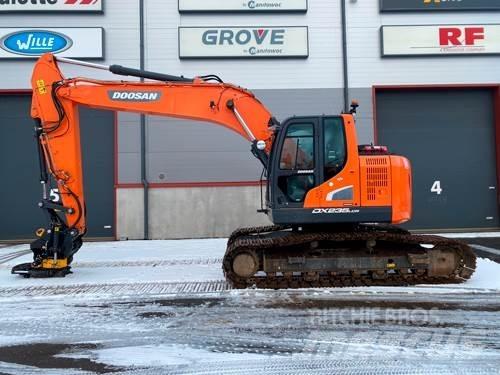 Doosan DX235LCR-5 Paletli ekskavatörler