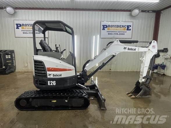 Bobcat E26 Mini ekskavatörler, 7 tona dek