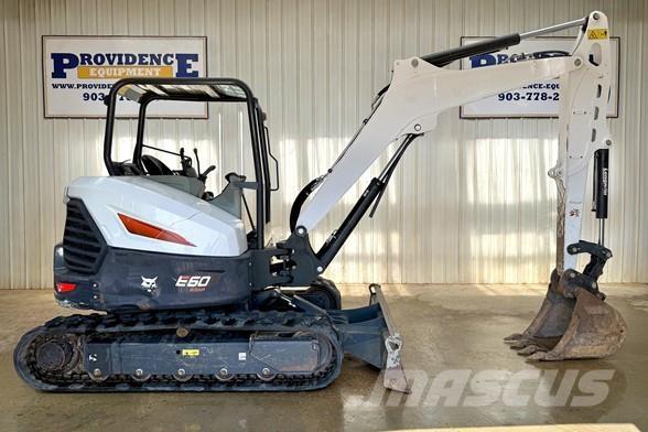 Bobcat E60 Paletli ekskavatörler