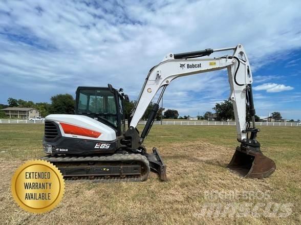 Bobcat E85 Paletli ekskavatörler