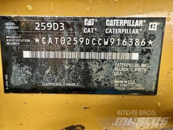 CAT 259D3 Skid steer loderler