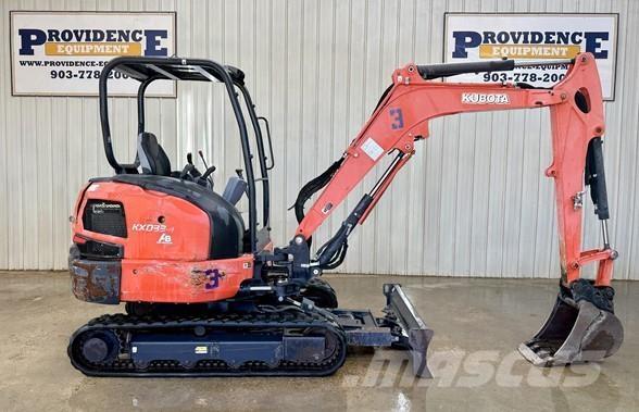 Kubota KX033-4 Mini ekskavatörler, 7 tona dek
