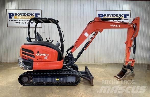 Kubota KX040-4 Mini ekskavatörler, 7 tona dek