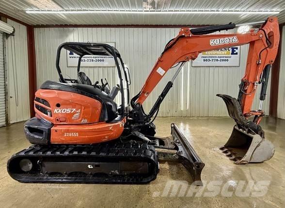 Kubota KX057-4 Paletli ekskavatörler