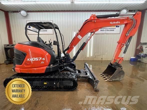 Kubota KX057-5 Paletli ekskavatörler