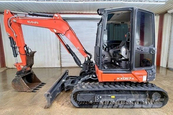 Kubota KX057-5 Mini ekskavatörler, 7 tona dek