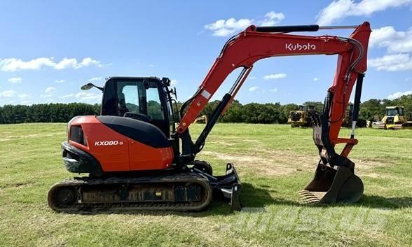Kubota KX080-5 Paletli ekskavatörler