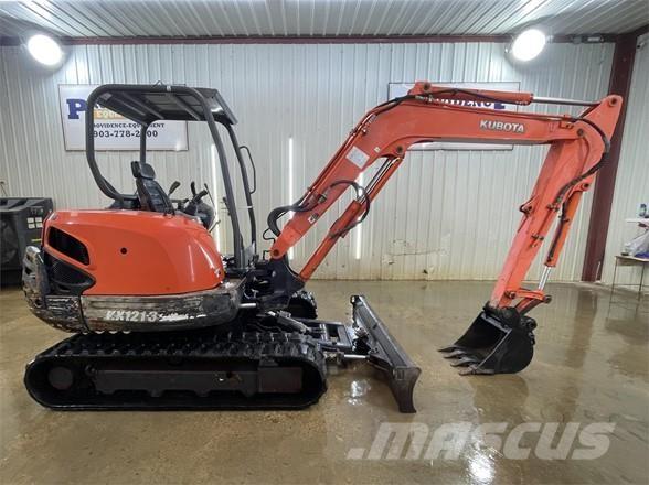 Kubota KX121-3 Mini ekskavatörler, 7 tona dek