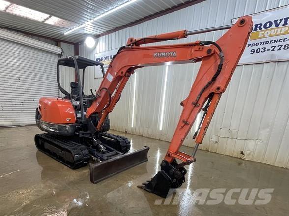 Kubota KX121-3 Mini ekskavatörler, 7 tona dek