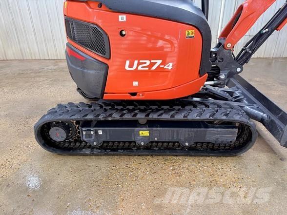 Kubota U27-4 Mini ekskavatörler, 7 tona dek