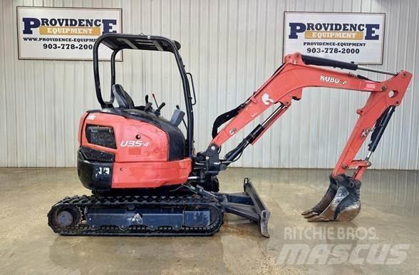 Kubota U35-4 Mini ekskavatörler, 7 tona dek