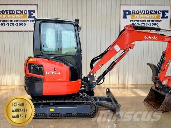 Kubota U35-4 Mini ekskavatörler, 7 tona dek