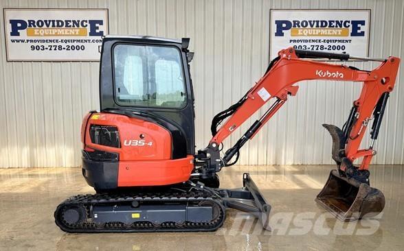 Kubota U35-4 Mini ekskavatörler, 7 tona dek