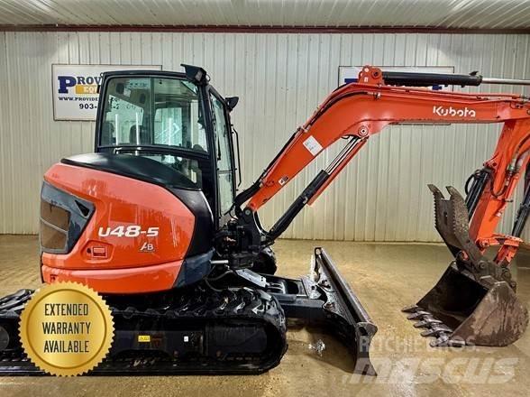Kubota U48-5 Mini ekskavatörler, 7 tona dek