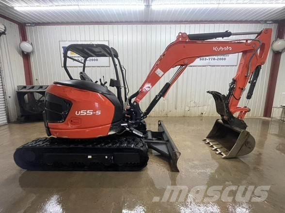 Kubota U55-5 Mini ekskavatörler, 7 tona dek