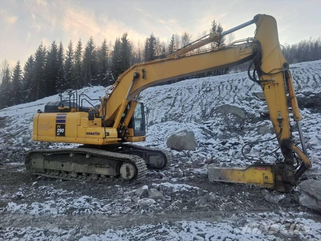 Komatsu PC 290 LC-11 Paletli ekskavatörler