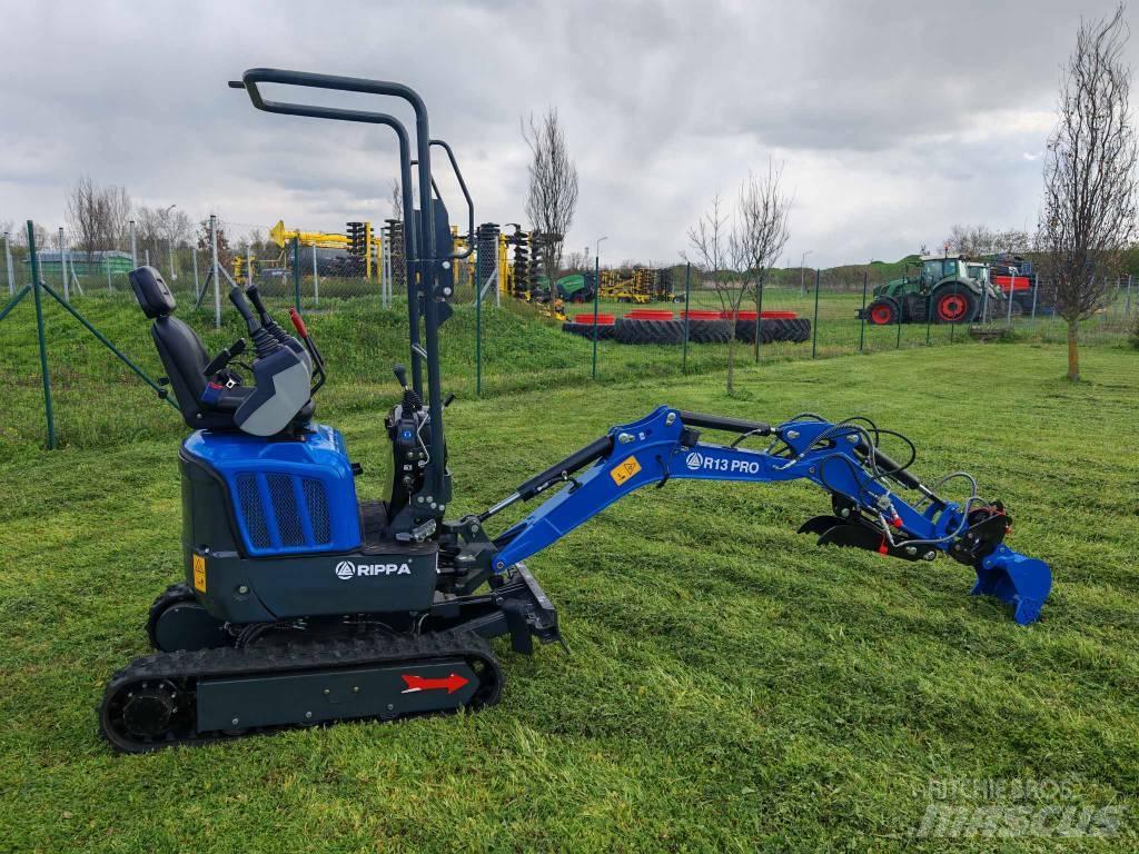 Rippa R13 Pro Mini ekskavatörler, 7 tona dek