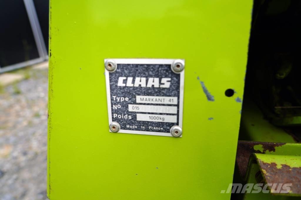 CLAAS Markant 41 Küp balya makinalari