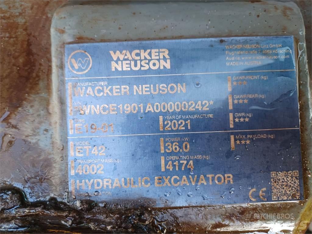 Wacker Neuson ET42 Paletli ekskavatörler