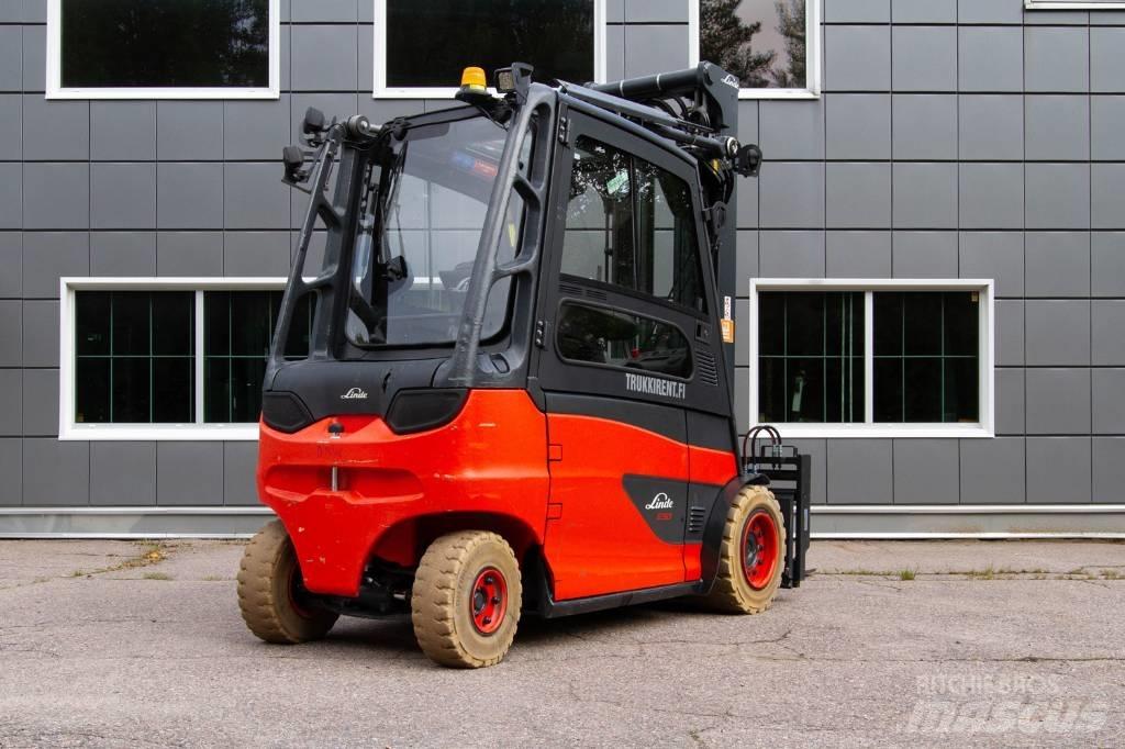 Linde E50HL-01 Elektrikli forkliftler