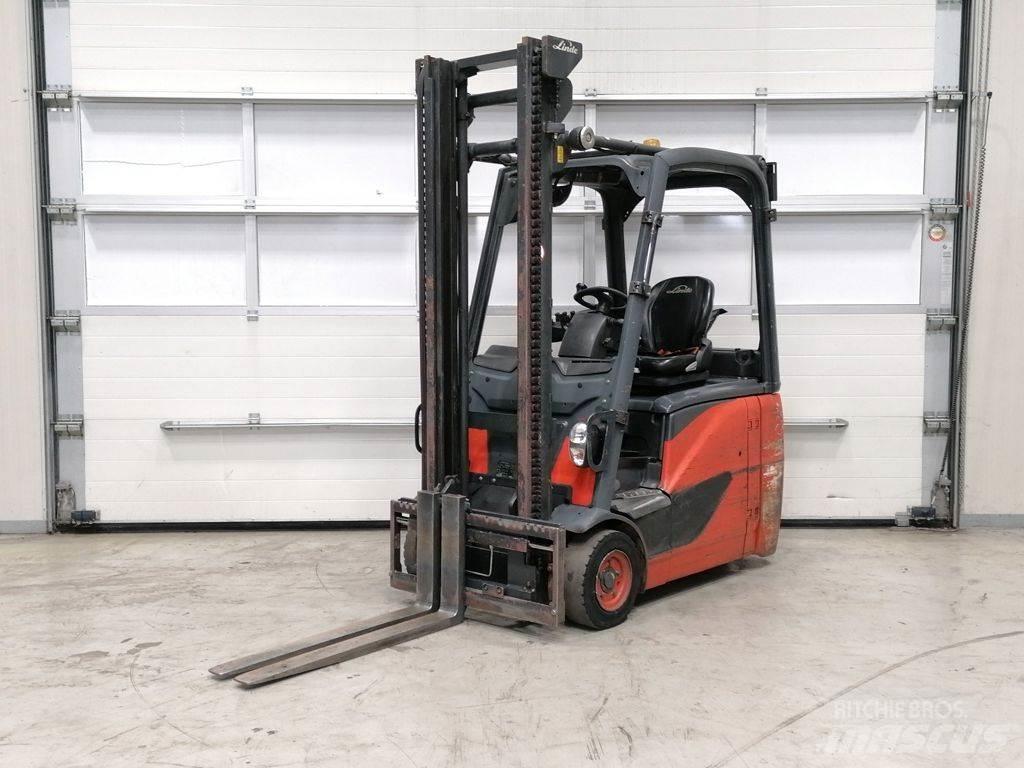 Linde E16H-02 Elektrikli forkliftler