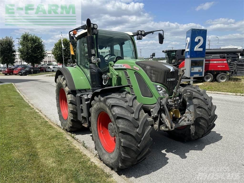 Fendt 718 vario Traktörler