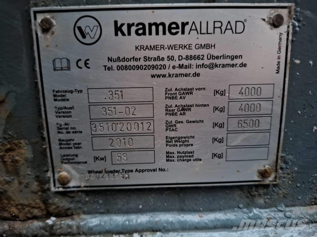 Kramer 480 Tekerlekli yükleyiciler