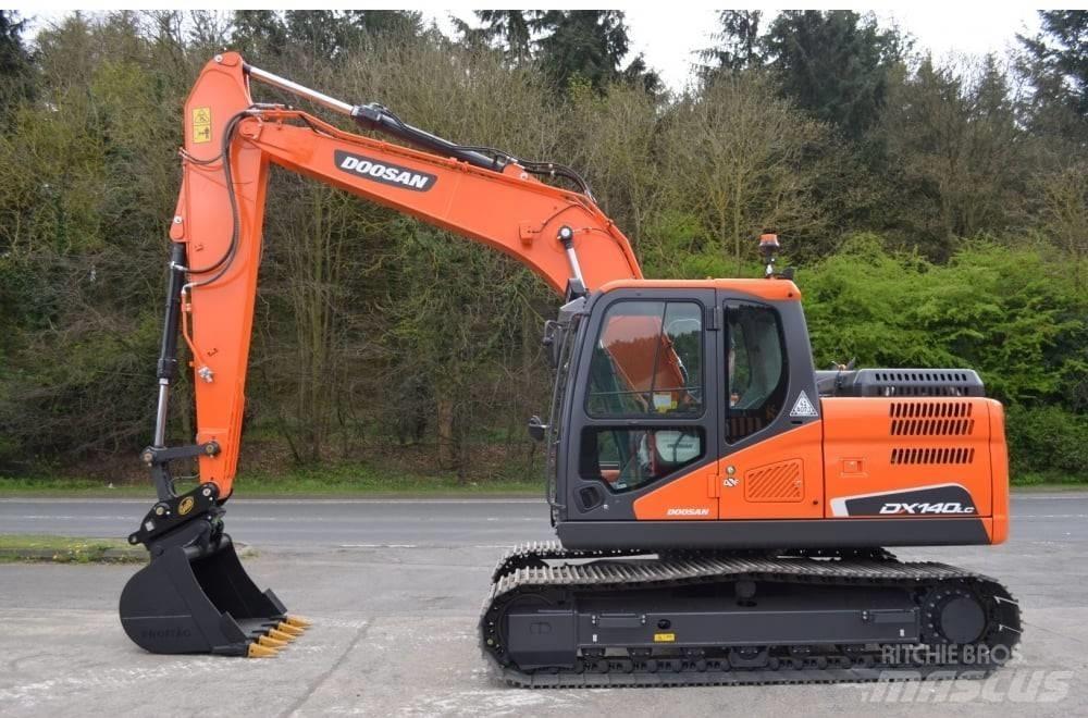 Doosan DX 140 LC-5 Paletli ekskavatörler