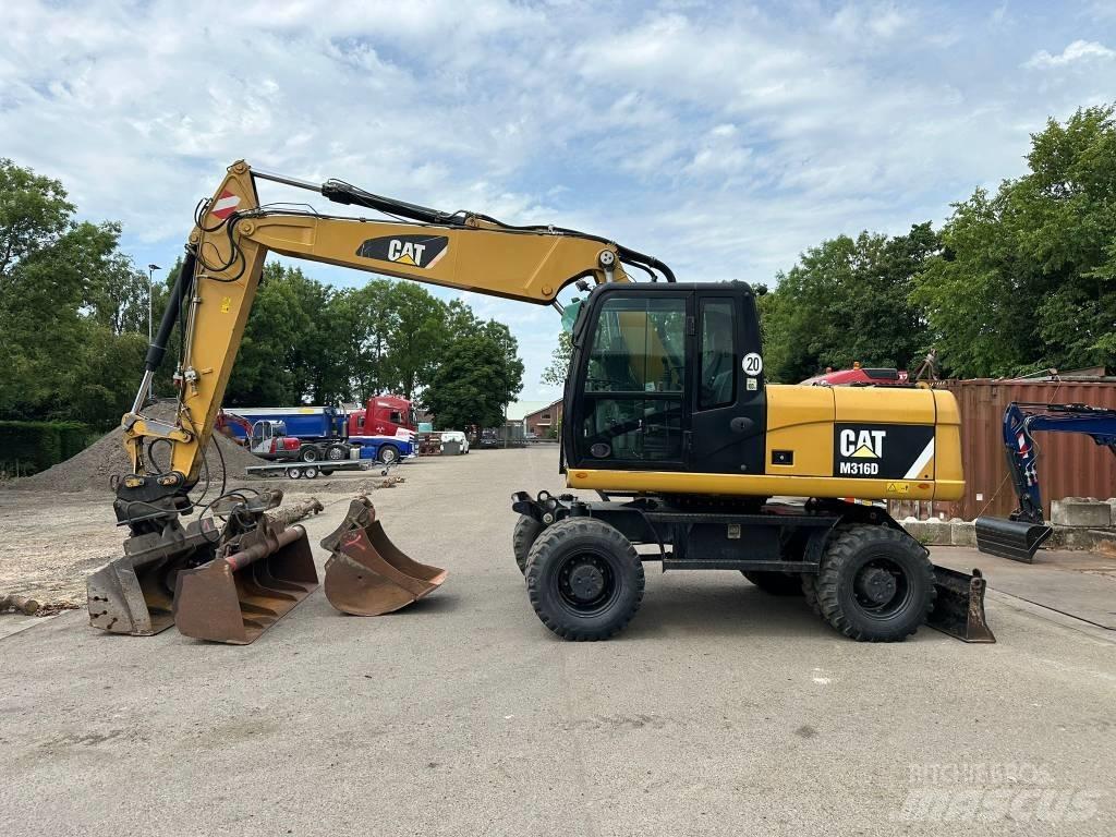 CAT M 316 D Lastik tekerli ekskavatörler