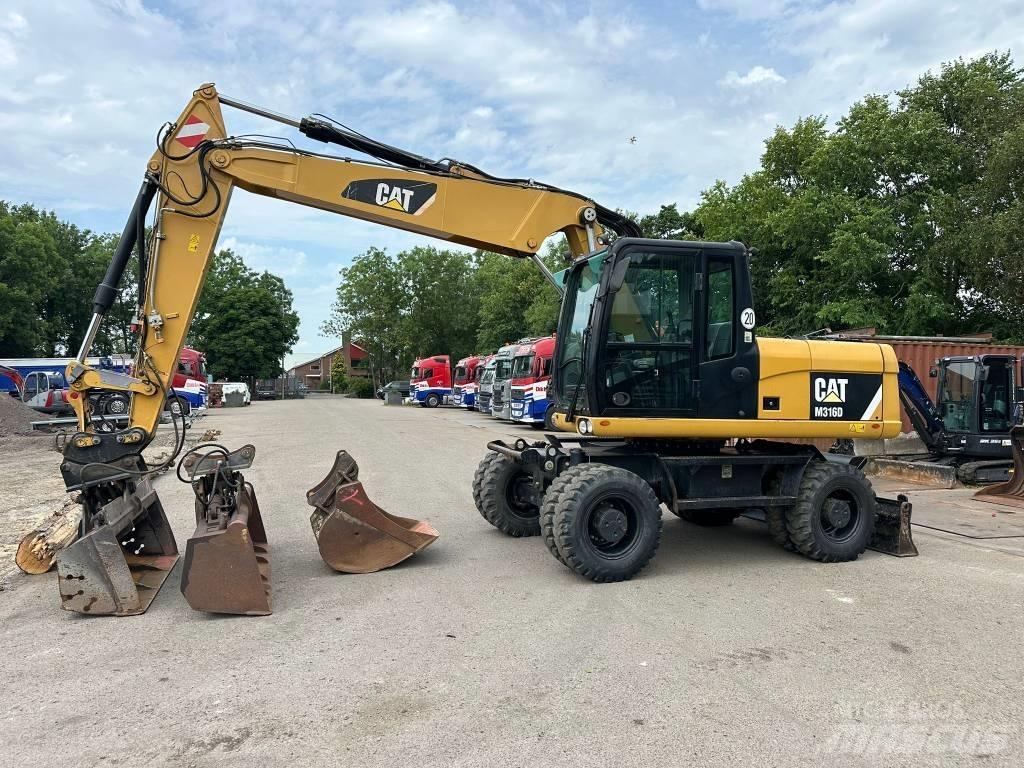 CAT M 316 D Lastik tekerli ekskavatörler