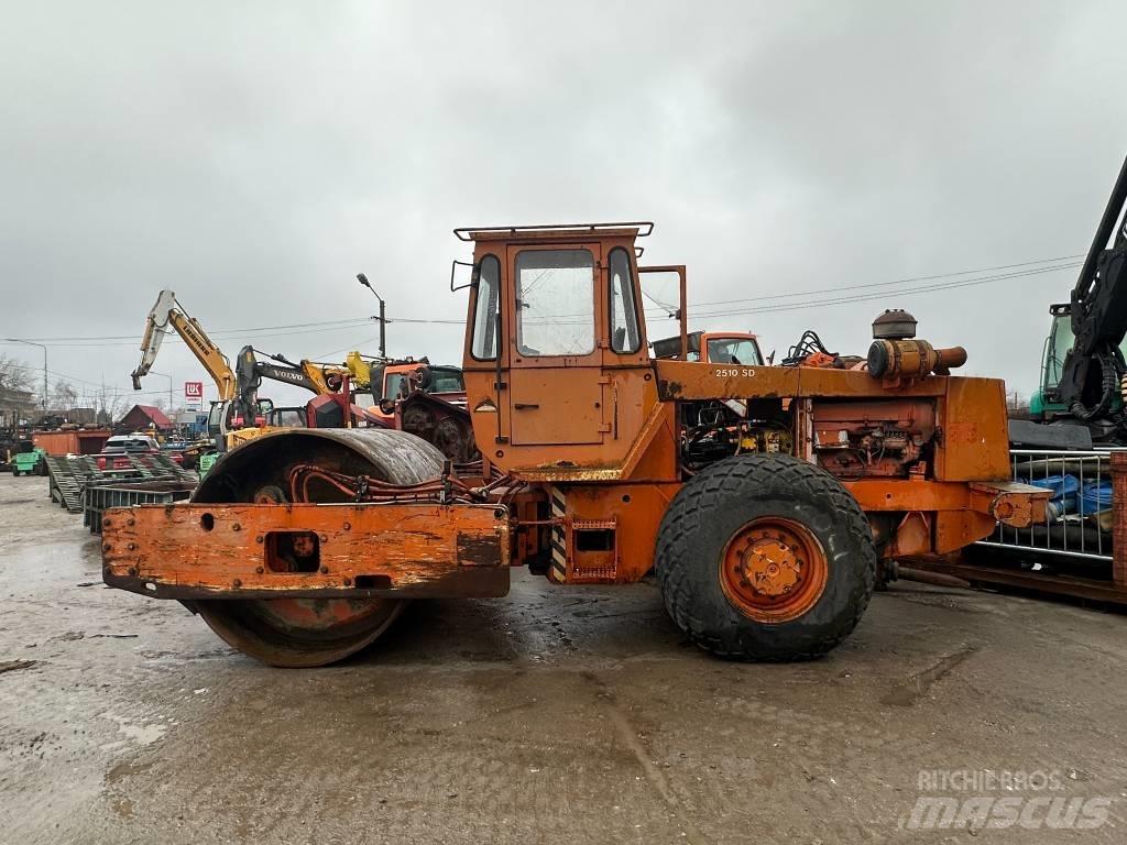 Hamm 2510 SD Tek tamburlu silindirler