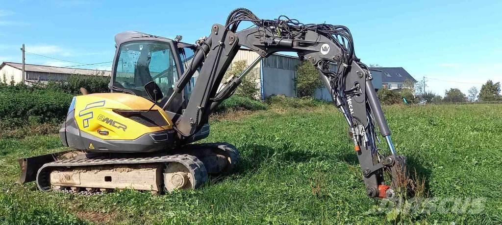 Mecalac 8 MCR Paletli ekskavatörler