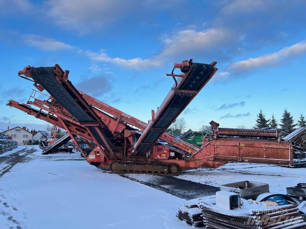 Terex Finlay 694 Gezer eleyiciler