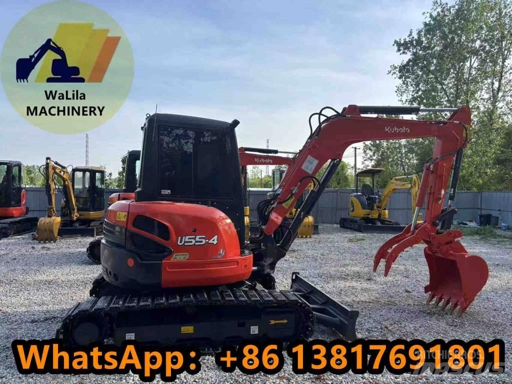 Kubota U 55-4 Mini ekskavatörler, 7 tona dek