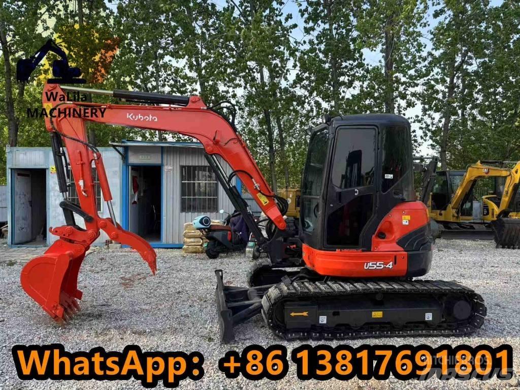 Kubota U 55-4 Mini ekskavatörler, 7 tona dek